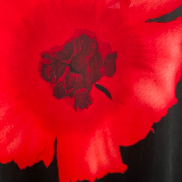 Jostar made in USA, women’s large summer dress, knee length, sleeveless, floral - Picture 8 of 10